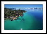 Zephyr Point Aerial - Framed Print