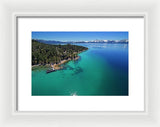 Zephyr Point Aerial - Framed Print