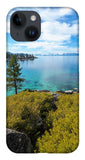 Manzanita View - Sand Harbor Lake Tahoe - Phone Case