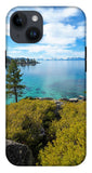 Manzanita View - Sand Harbor Lake Tahoe - Phone Case