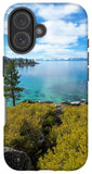 Manzanita View - Sand Harbor Lake Tahoe - Phone Case