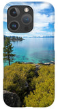 Manzanita View - Sand Harbor Lake Tahoe - Phone Case