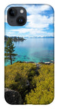 Manzanita View - Sand Harbor Lake Tahoe - Phone Case