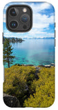 Manzanita View - Sand Harbor Lake Tahoe - Phone Case