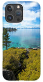 Manzanita View - Sand Harbor Lake Tahoe - Phone Case