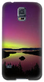 Northern Lights Over Emerald Bay - Phone Case