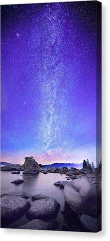 Star Gazer - Canvas Print-6.875" x 14.000"-Lake Tahoe Prints
