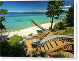 36 Million Dollar Lake Tahoe View - Canvas Print