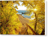 Autumn Steps - Lake Tahoe - Canvas Print