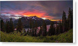 Blinding Light by Brad Scott - Canvas Print-14.000" x 6.875"-Lake Tahoe Prints