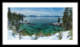 Blue Bird Secret Cove By Brad Scott - Framed Print