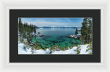 Blue Bird Secret Cove By Brad Scott - Framed Print