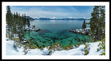 Blue Bird Secret Cove By Brad Scott - Framed Print