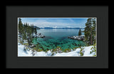 Blue Bird Secret Cove By Brad Scott - Framed Print