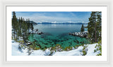 Blue Bird Secret Cove By Brad Scott - Framed Print