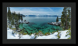 Blue Bird Secret Cove By Brad Scott - Framed Print