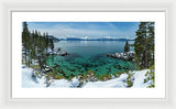 Blue Bird Secret Cove By Brad Scott - Framed Print