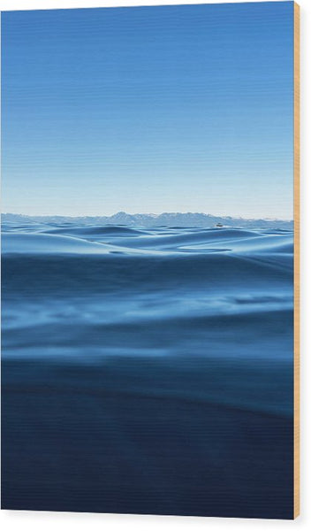 Boaters Paradise Lake Tahoe - Wood Print