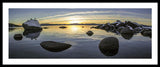 Bonsai Rock Sunset - Framed Print