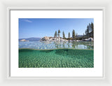 Classic Split By Dylan Silver - Framed Print