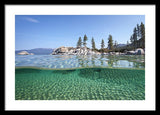 Classic Split By Dylan Silver - Framed Print