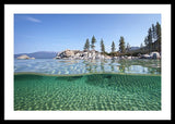 Classic Split By Dylan Silver - Framed Print