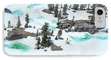Desolation Blue Ice - Phone Case-Phone Case-IPhone 7 Case-Lake Tahoe Prints