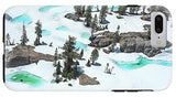 Desolation Blue Ice - Phone Case-Phone Case-IPhone 7 Plus Tough Case-Lake Tahoe Prints