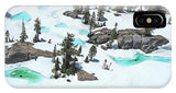 Desolation Blue Ice - Phone Case-Phone Case-IPhone X Case-Lake Tahoe Prints