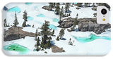 Desolation Blue Ice - Phone Case-Phone Case-IPhone 5c Case-Lake Tahoe Prints