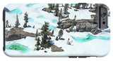 Desolation Blue Ice - Phone Case-Phone Case-IPhone 6s Tough Case-Lake Tahoe Prints