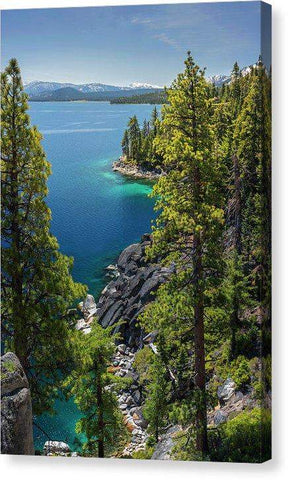 Dl Bliss Lookout By Brad Scott - Canvas Print-10.625" x 16.000"-Lake Tahoe Prints