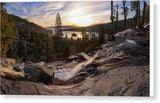 Eagle Falls Morning Glow By Brad Scott - Canvas Print-Lake Tahoe Prints