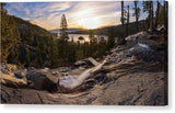 Eagle Falls Morning Glow By Brad Scott - Canvas Print-Lake Tahoe Prints