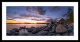 East Shore Cove Panorama By Brad Scott - Framed Print