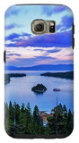Emerald Bay And Ms Dixie At Sunset By Brad Scott - Phone Case