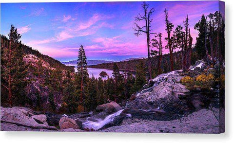 Emerald Bay Dreaming By Brad Scott - Canvas Print-12.000" x 6.250"-Lake Tahoe Prints