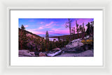 Emerald Bay Dreaming By Brad Scott - Framed Print