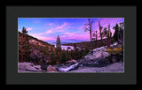 Emerald Bay Dreaming By Brad Scott - Framed Print