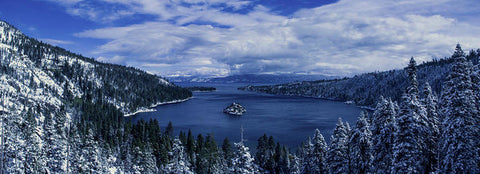 Emerald Bay First Snow - Art Print