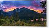 Emerald Bay Secret Sunset Panorama By Brad Scott - Canvas Print