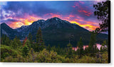 Emerald Bay Secret Sunset Panorama By Brad Scott - Canvas Print