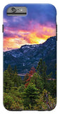 Emerald Bay Secret Sunset Panorama By Brad Scott - Phone Case