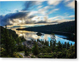 Emerald Bay Sunrise Lake Tahoe - Canvas Print-10.000" x 6.625"-Lake Tahoe Prints
