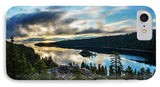 Emerald Bay Sunrise Lake Tahoe - Phone Case-Phone Case-IPhone 8 Case-Lake Tahoe Prints