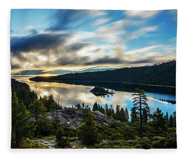 Emerald Bay Sunrise Lake Tahoe - Blanket