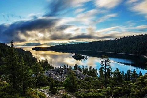 Emerald Bay Sunrise Lake Tahoe - Art Print
