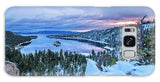 Emerald Bay Winter Sunrise - Phone Case-Phone Case-Galaxy S8 Case-Lake Tahoe Prints