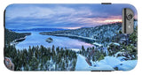 Emerald Bay Winter Sunrise - Phone Case-Phone Case-IPhone 6s Plus Tough Case-Lake Tahoe Prints