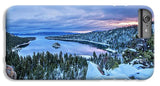 Emerald Bay Winter Sunrise - Phone Case-Phone Case-IPhone 6s Plus Case-Lake Tahoe Prints